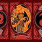 Collectors Emporium Playmat For Chandra Red Mage of The Mountain