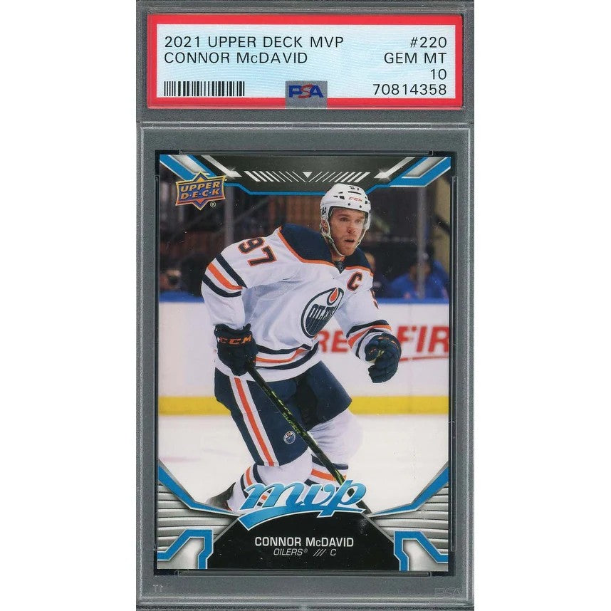 1x Random Graded Hockey Card (Beckett, PSA or CGC) - Grade 8 or Higher