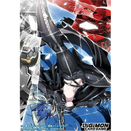 Digimon Trading Card Supplies - Deck Sleeves - BEELSTARMON (60 Sleeves)