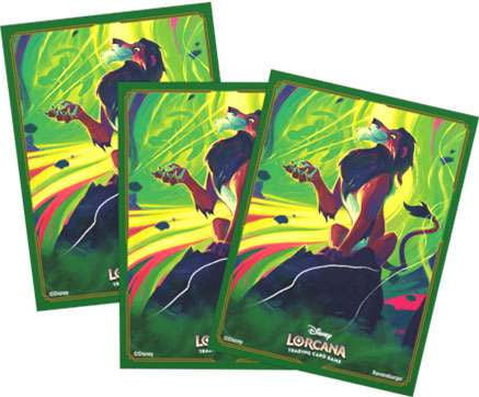 Lorcana TCG: Azurite Sea: Card Sleeves - Scar