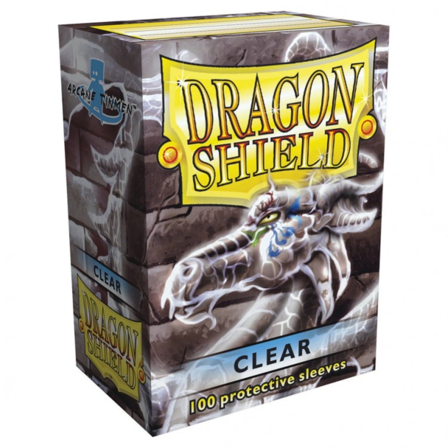 Dragon Shield Classic Clear Standard Size 100 ct Card Sleeves Individual Pack