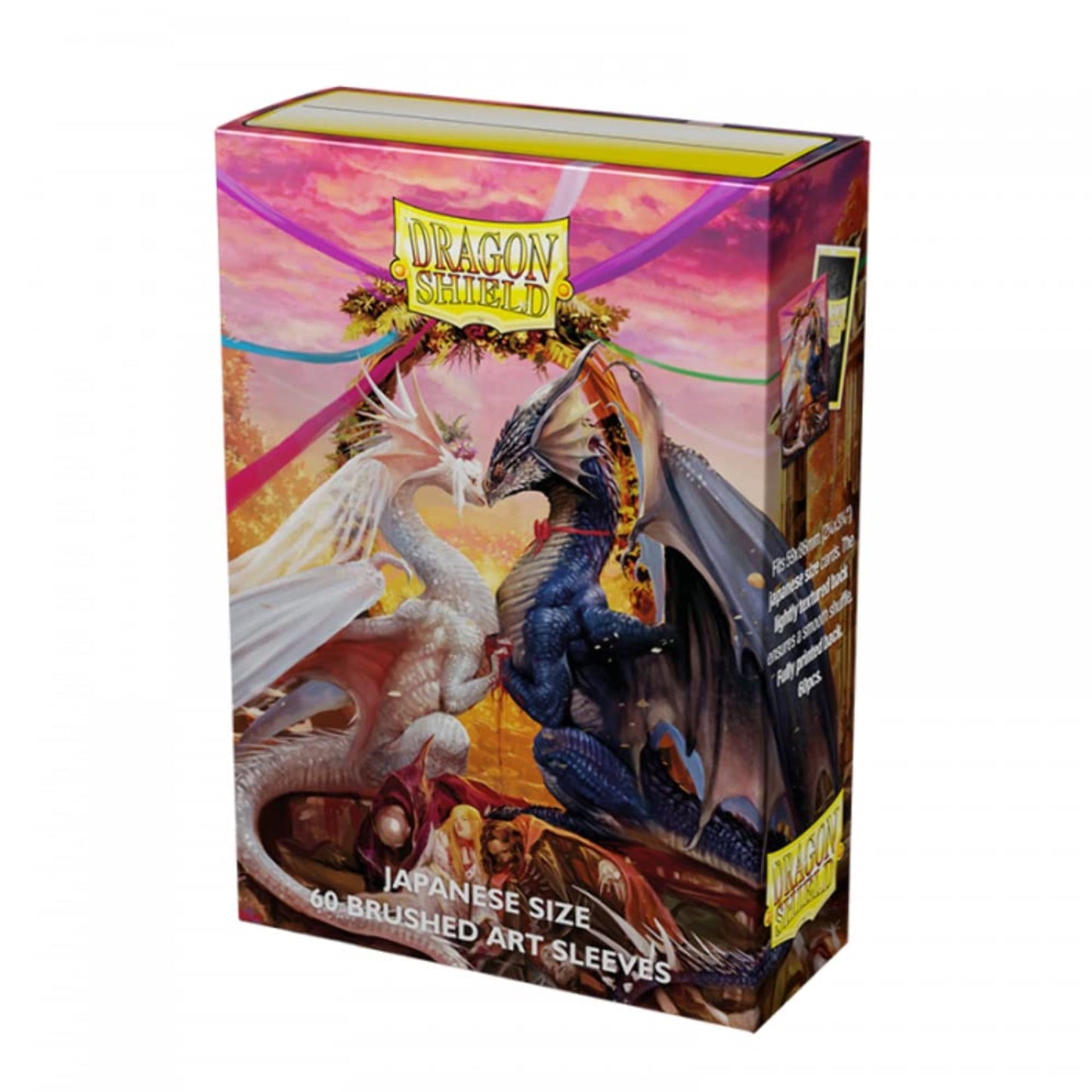 DRAGON SHIELD SLEEVES: BRUSHED ART JAPANESE: VALENTINE DRAGON 2023