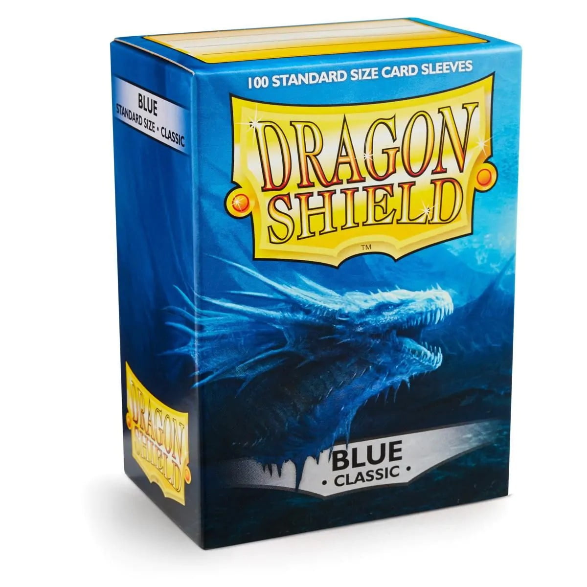 Dragon Shield Classic Blue Standard Size 100 ct Card Sleeves Individual Pack