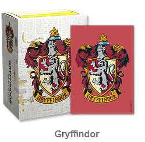 Dragon Shield Brushed Classic Art Harry Potter Series Gryffindor Standard Size 100 ct Card Sleeves Individual Pack