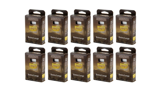 10 Packs Dragon Shield Board Game Sleeves 100 ct Extra Large Size Card Sleeves Display Case