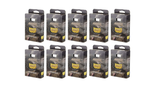 10 Packs Dragon Shield Board Game Sleeves 100 ct Oversize Size Card Sleeves Display Case