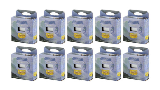 10 Packs Dragon Shield Board Game Sleeves 100 ct Square Size Card Sleeves Display Case