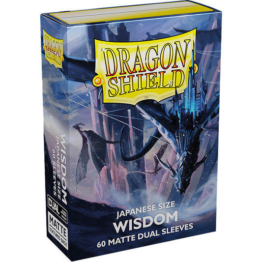 10 Packs Dragon Shield Dual Matte Mini Japanese Wisdom 60 ct Card Sleeves Display Case