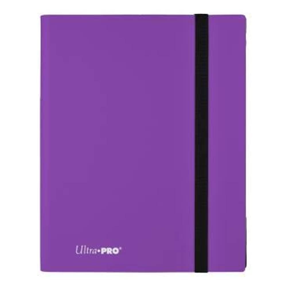 Royal Purple Ultra Pro 9 Pocket Eclipse Pro Binder Soft Plastic Card Storage Binder Portfolio Album