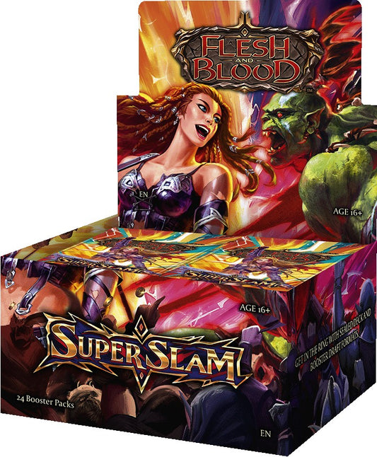 Flesh & Blood TCG: Super Slam Booster Box - 24 Packs - Presale Ships 09/26/2025