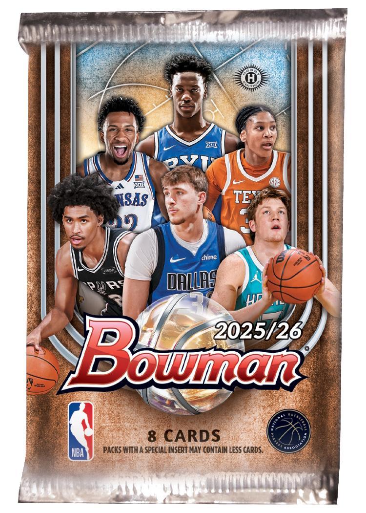 NBA Topps 2025-26 Bowman Basketball Trading Card BLASTER Pack [10 Cards]