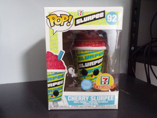 Funko Pop 7-Eleven - Cherry Slurpee 7-Eleven Exclusive #92 w/ Protector