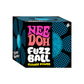 NeeDoh Fuzz Ball Flower Power - Sensory Toy with a Velvet Texture and Soft Cloud Squish - Blue