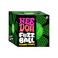 NeeDoh Fuzz Ball Flower Power - Sensory Toy with a Velvet Texture and Soft Cloud Squish - Green