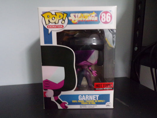 Funko Pop! Steven Universe - Garnet Hot Topic Exclusive Prerelease #86 DAMAGED