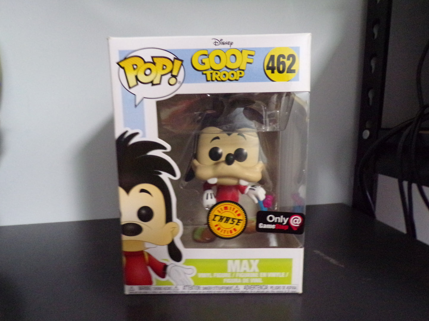 Funko Pop Disney Goof Troop - Max Limited Chase Edition Gamestop Exclusive #462