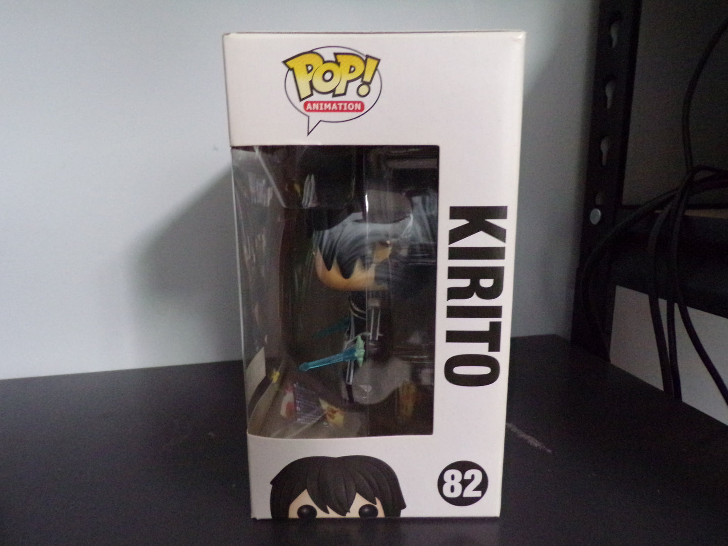 Funko Pop! Sword Art Online - Kirito Hot Topic Exclusive #82 BOX WEAR
