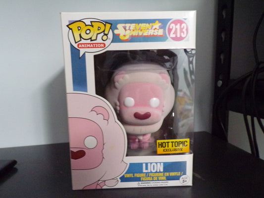 Funko Pop! Steven Universe - Lion Hot Topic Exclusive #213 BOX WEAR AND TEAR