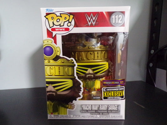 Funko Pop WWE - Macho Man Randy Savage Entertainment Earth Exclusive #112