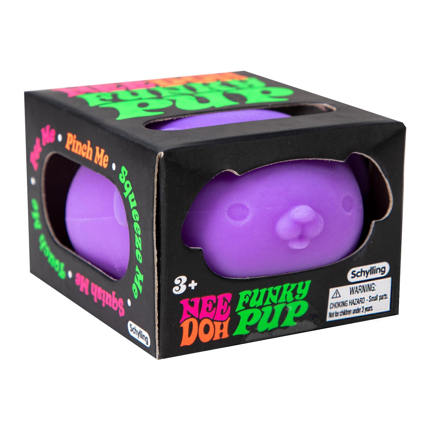 NeeDoh Funky Pups – Squishy Sensory Toy – Purple