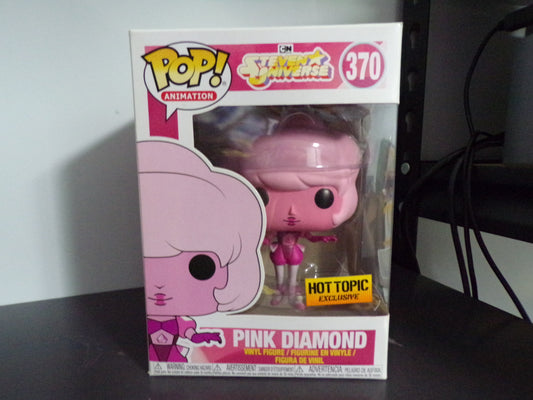 Funko Pop! Steven Universe - Pink Diamond Hot Topic Exclusive #370 BOX WEAR/TEAR