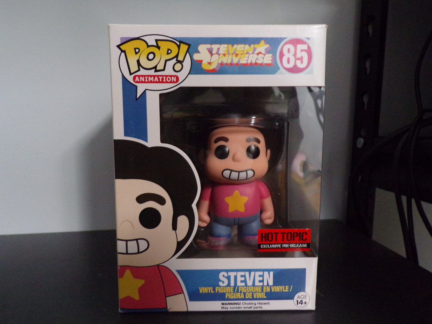 Funko Pop! Steven Universe - Steven Hot Topic Exclusive PreRelease #85 WEAR/TEAR