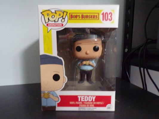 Funko Pop! Bob's Burgers - Teddy #103 DAMAGED BOX