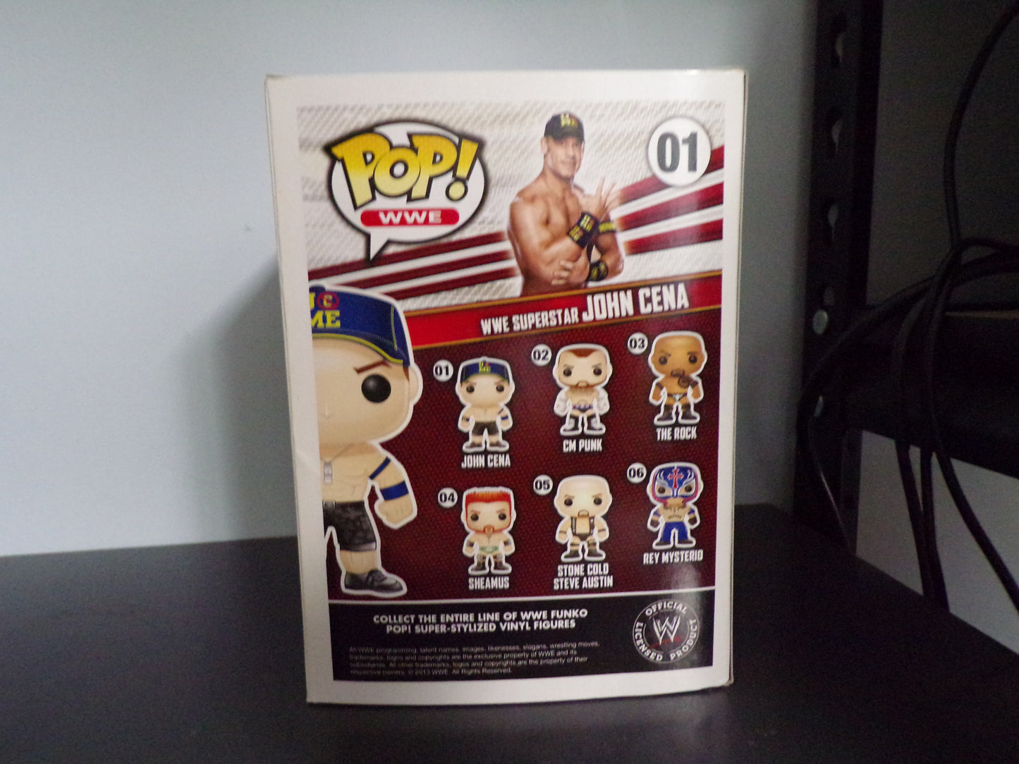 Funko Pop WWE - John Cena #01 DAMAGED BOX