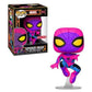 Funko Pop! Marvel: Blacklight Spider-Man Vinyl Figure Exclusive Black Light Edition Spiderman