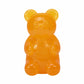 NeeDoh Gummy Bear - Sensory Fidget Toy with Jelly-Like Filling - 3.5" Tall - Orange