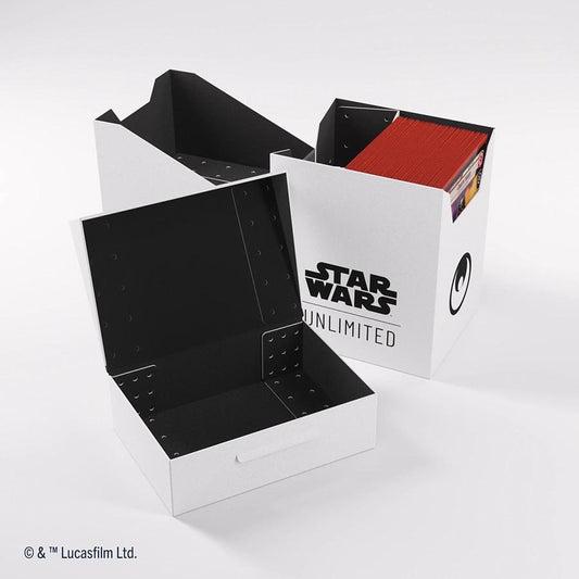 GAMEGENIC: STAR WARS: UNLIMITED: SOFT CRATE: WHITE-BLACK