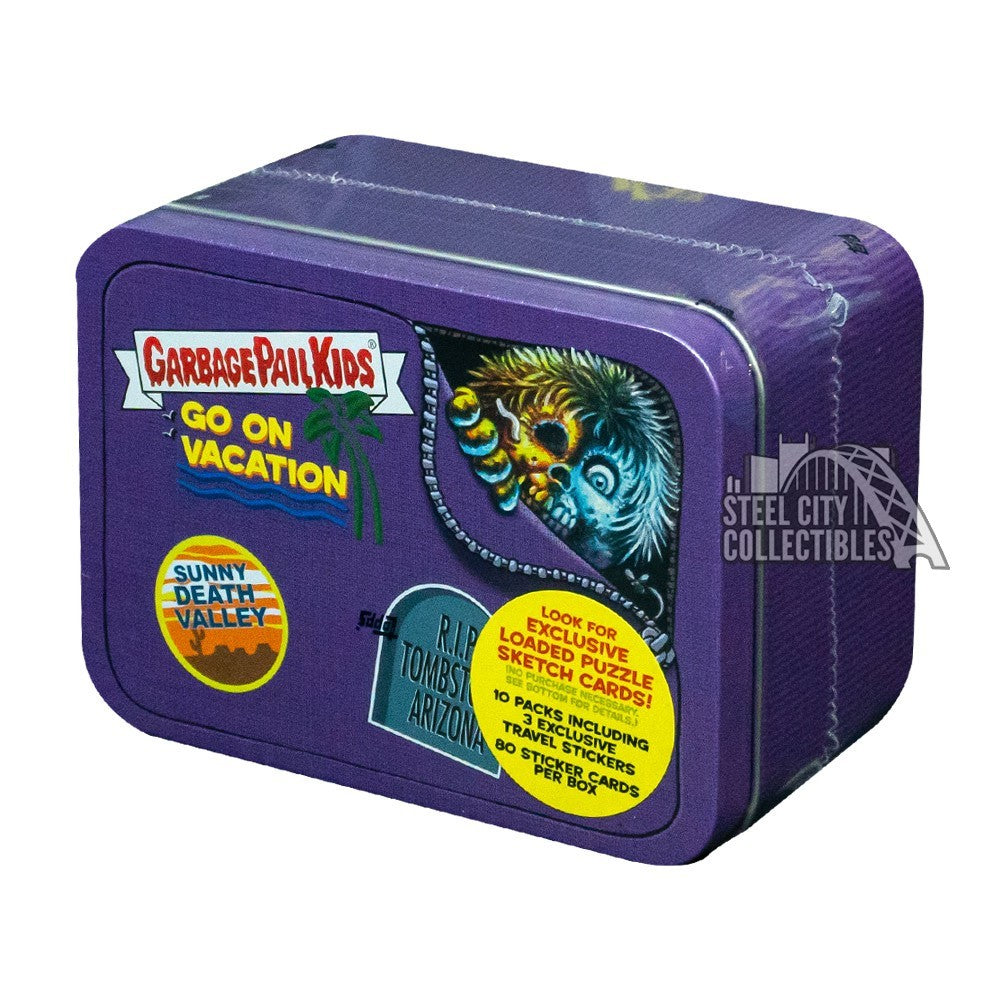 2021 Topps Garbage Pail Kids Go On Vacation Tin (Random Color)