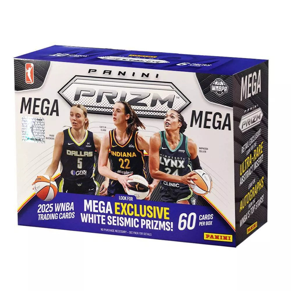 2025 Panini WNBA Prizm Basketball Trading Card Mega Box