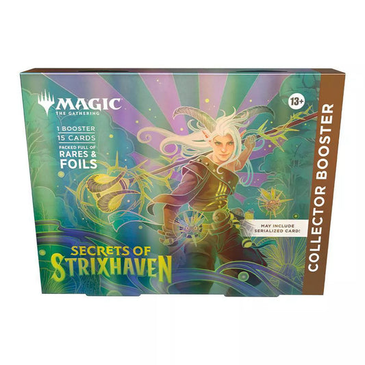 Magic: The Gathering Secrets of Strixhaven Omega Collector Booster Pack - 15 Cards