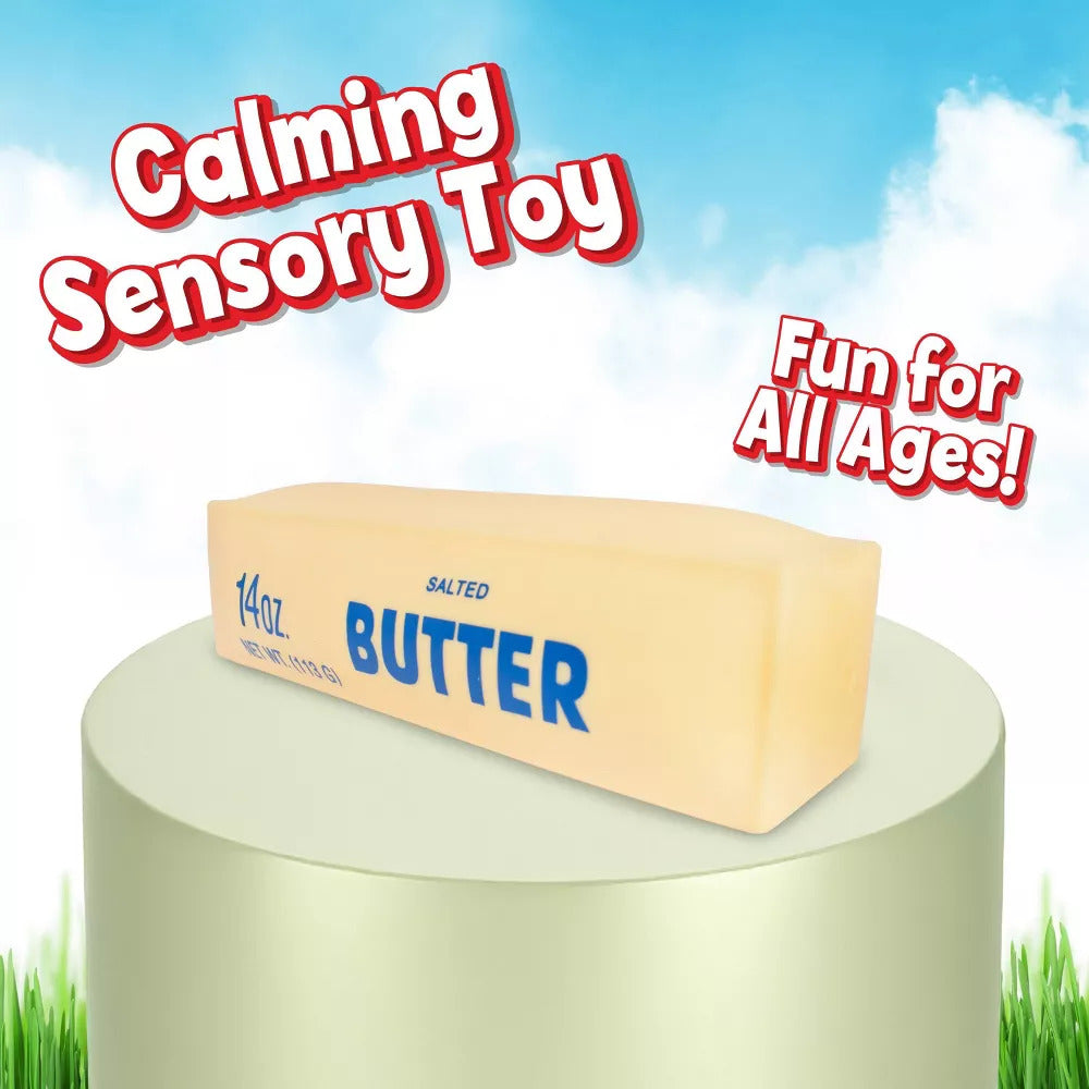 Sunny Days Squeeze Butter, Large Squishy Stress Toy, Children Ages 3+