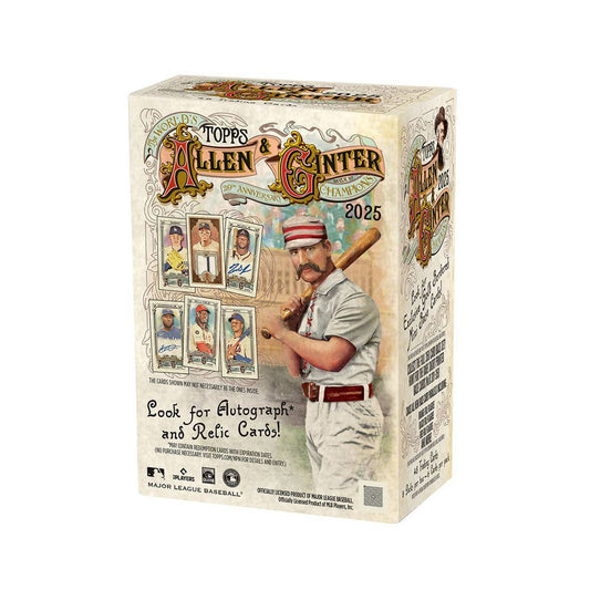 Topps 2025 Allen & Ginter Baseball 8-Pack Blaster Value Box