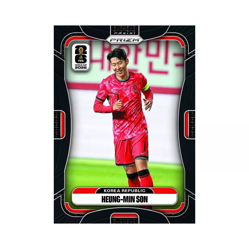 2026 Panini Prizm FIFA World Cup Soccer Trading Card Mega Box (Red Box)