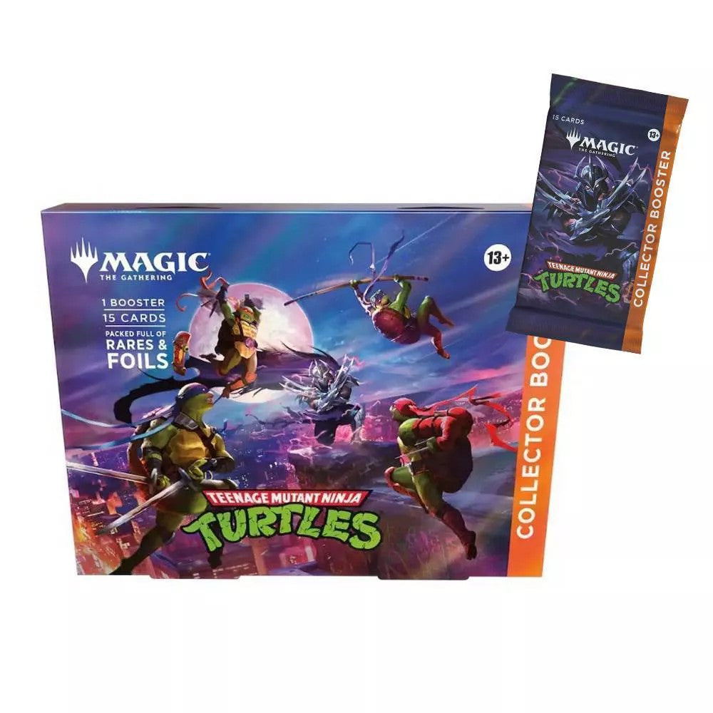 Magic: The Gathering Teenage Mutant Ninja Turtles - Omega Collector Booster Pack - 15 Cards