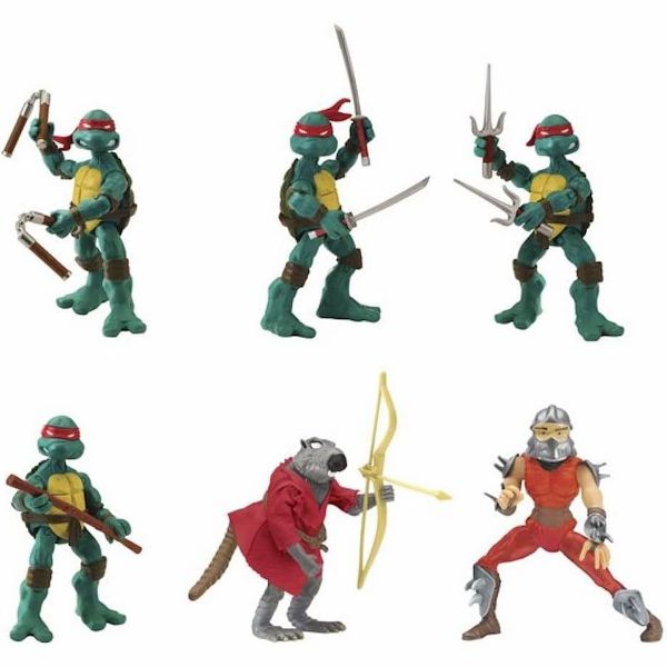 Teenage Mutant Ninja Turtles Classic Van Comic Book Figure Collection