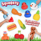 Sunny Days Squeeezy Americana Teddy Bear Fidget Toy