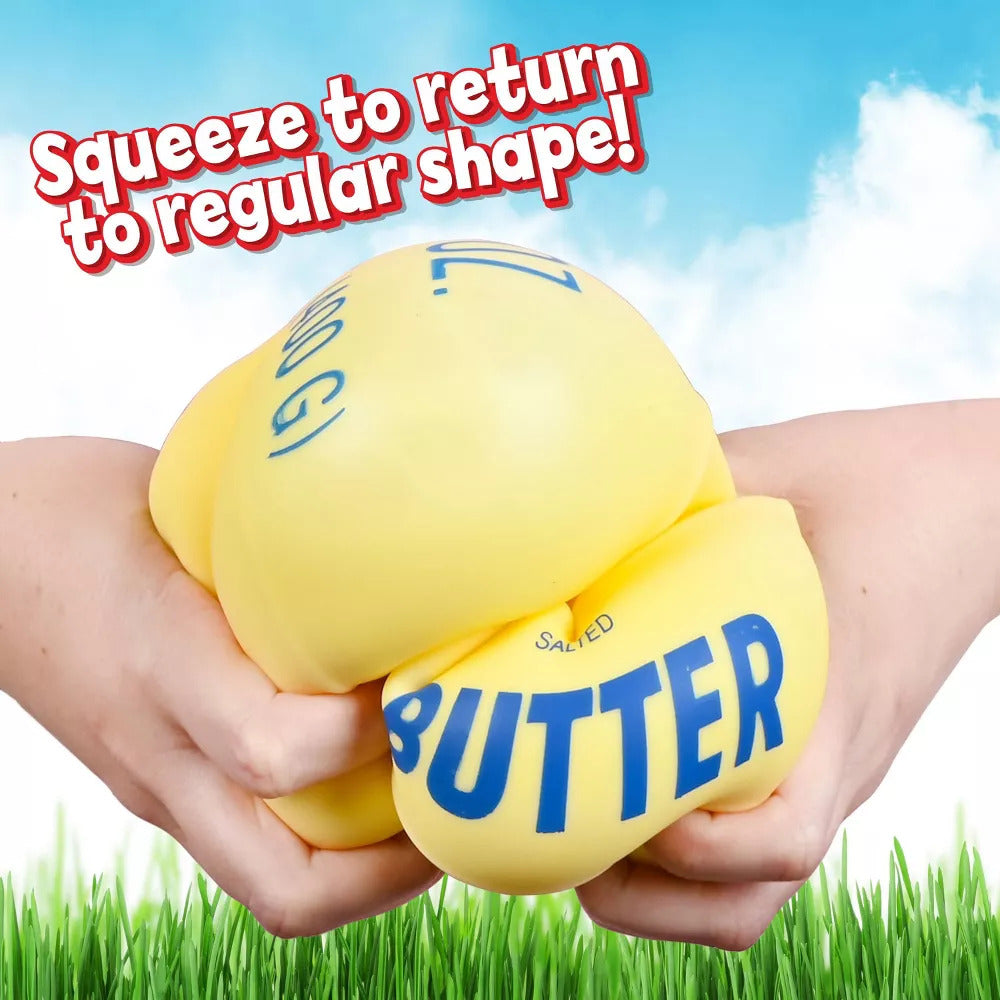 Sunny Days Squeeze Butter, Large Squishy Stress Toy, Children Ages 3+