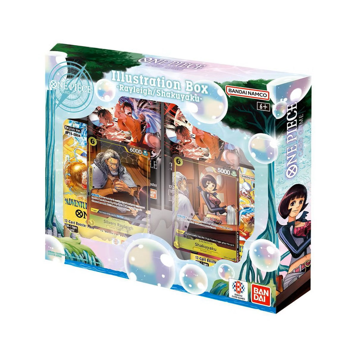 One Piece Card Game Illustration Box Vol. 7 (IB-07) - 4 Packs, Promos