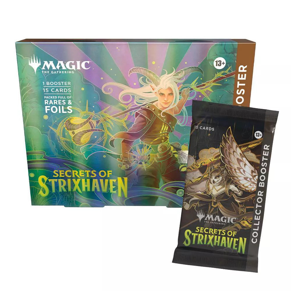 Magic: The Gathering Secrets of Strixhaven Omega Collector Booster Pack - 15 Cards