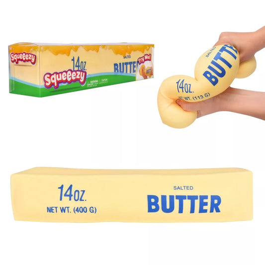 Sunny Days Squeeze Butter, Large Squishy Stress Toy, Children Ages 3+