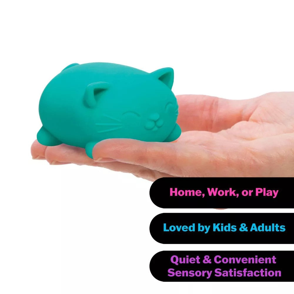 NeeDoh Cool Cats - Sensory Squeeze Toy - Colors May Vary