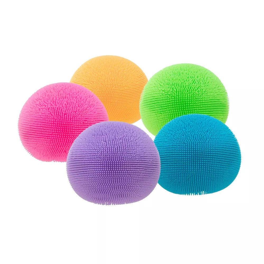 NeeDoh Fuzz Ball - Sensory Squeeze Toy - Colors May Vary