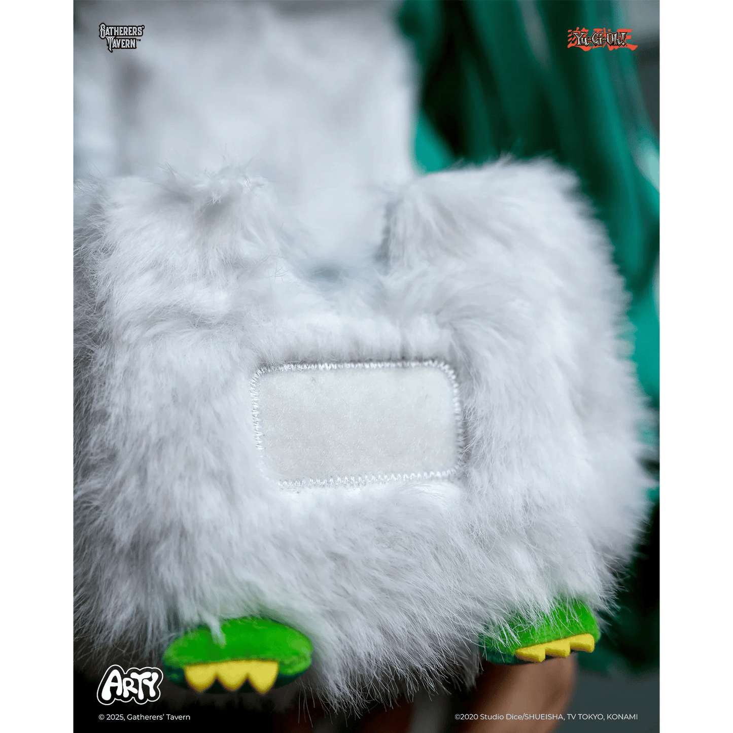 Gatherers’ Tavern Yu-Gi-Oh! Kuriboo ARTY Bag Plush Carrying Case | Officially Licensed | Adjustable Strap | Fits TCG Accessories & Deck Boxes