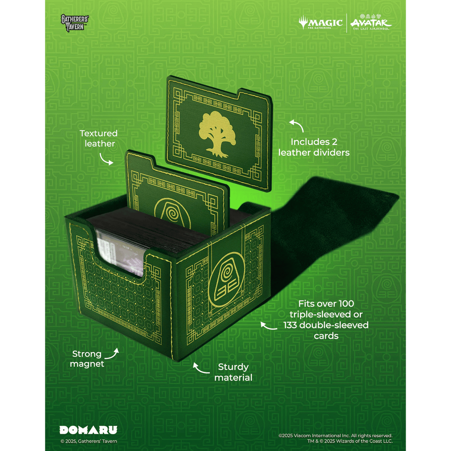 Gatherers' Tavern: Magic the Gathering Avatar The Last Airbender - Earth Domaru Box
