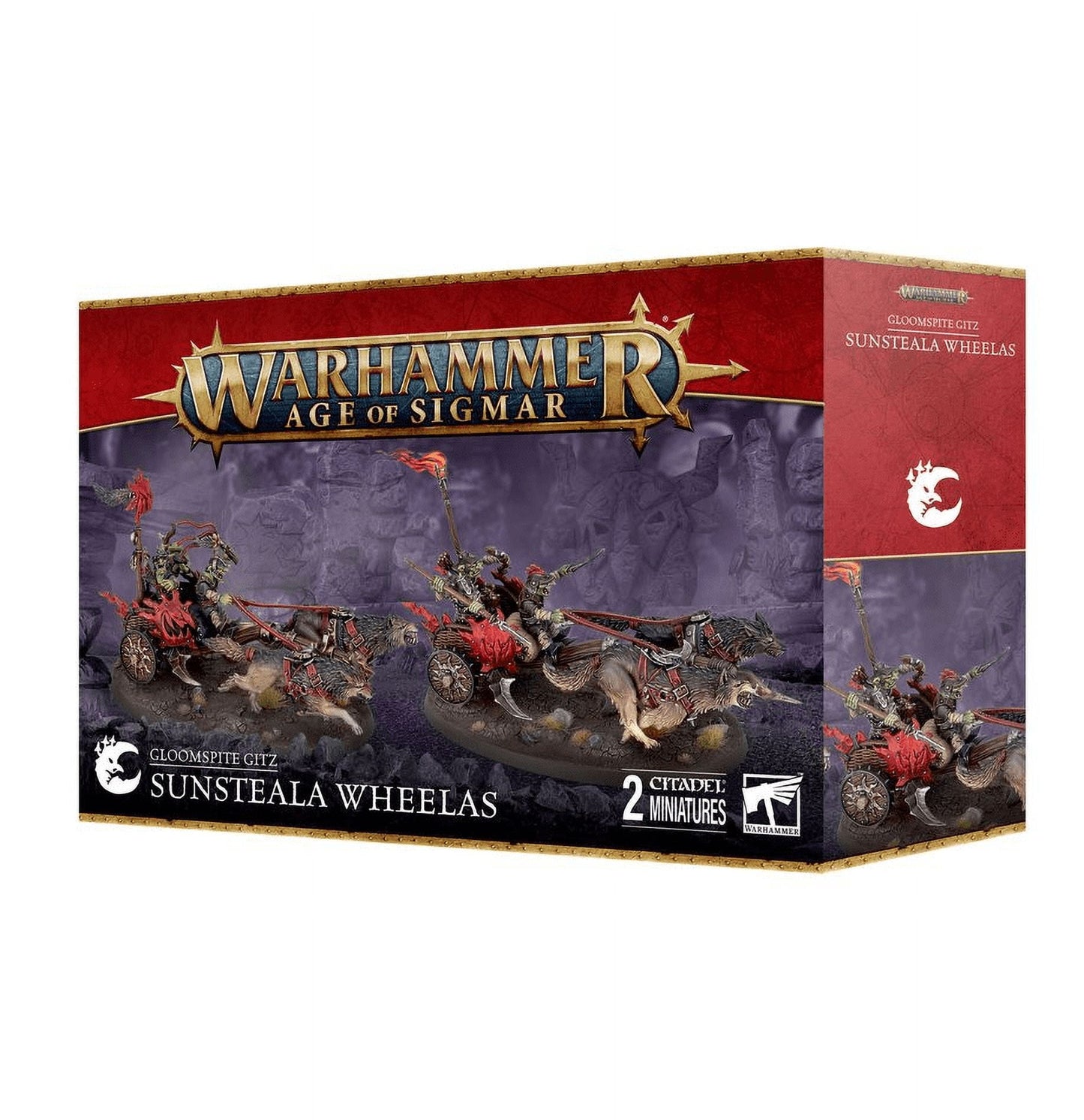 Games Workshop - Warhammer Age of Sigmar - Gloomspite Gitz - Sunsteala Wheelas