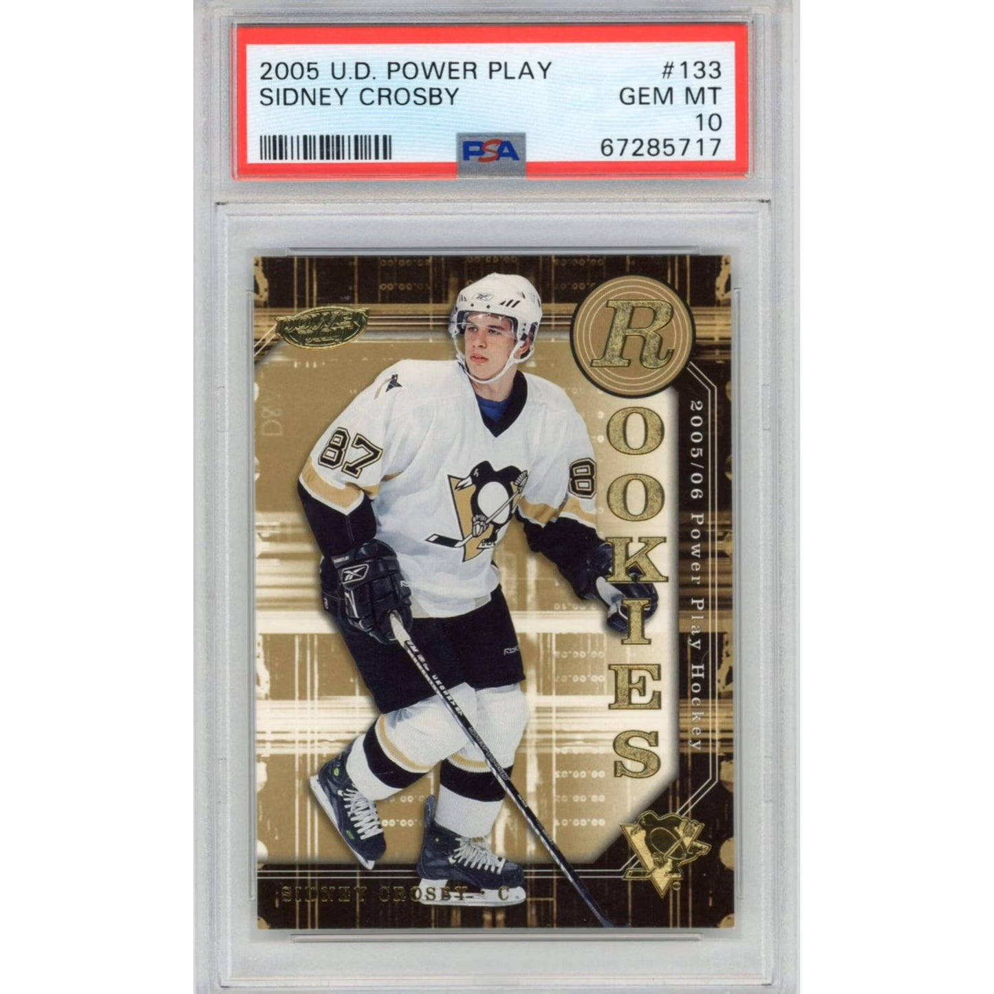 1x Random Graded Hockey Card (Beckett, PSA or CGC) - Grade 8 or Higher